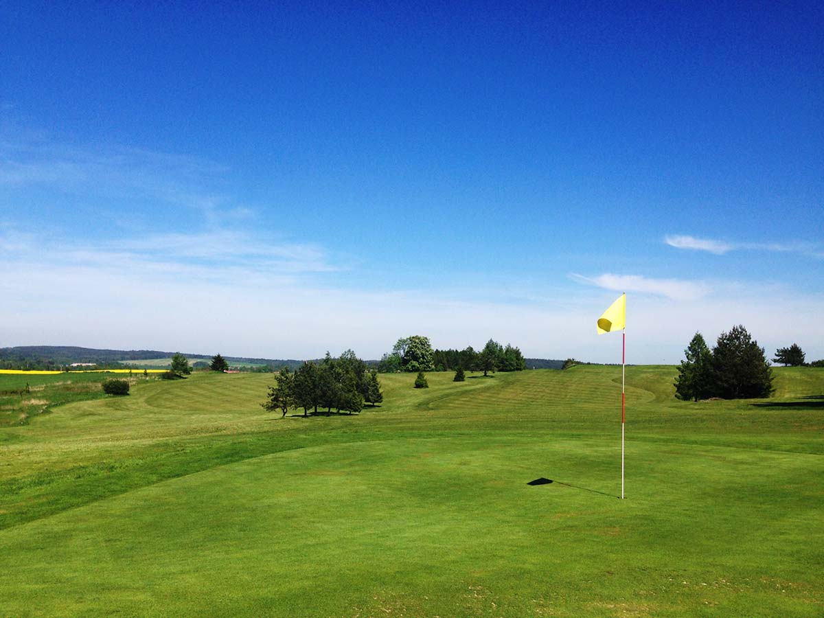 on the most beautiful course in Czech Golfresort Monachus